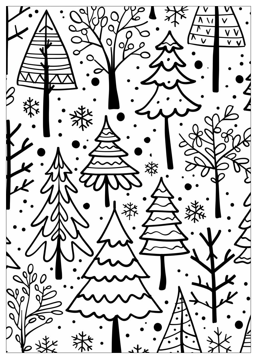 Winter coloring pages-6