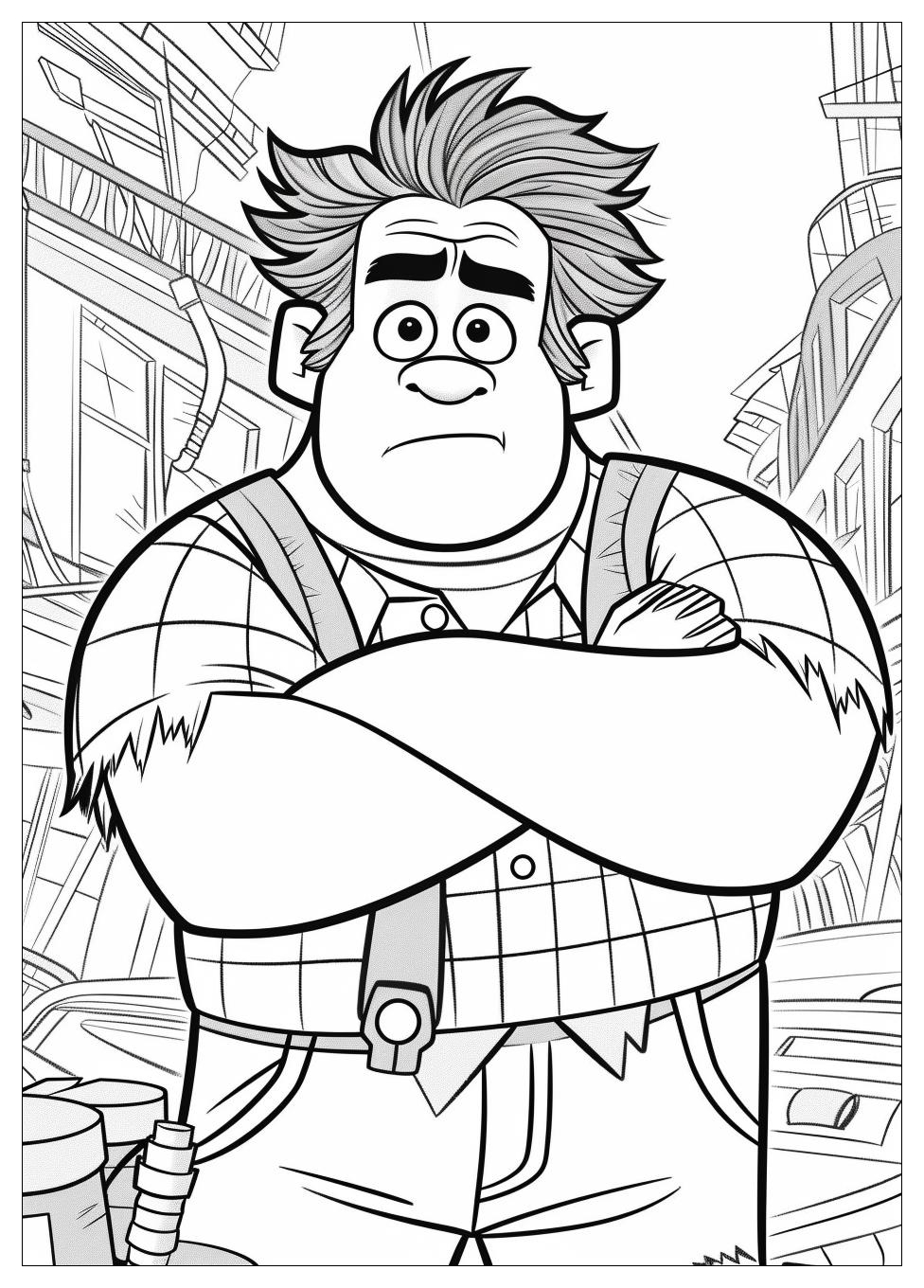 Wreck It Ralph Coloring Pages-10