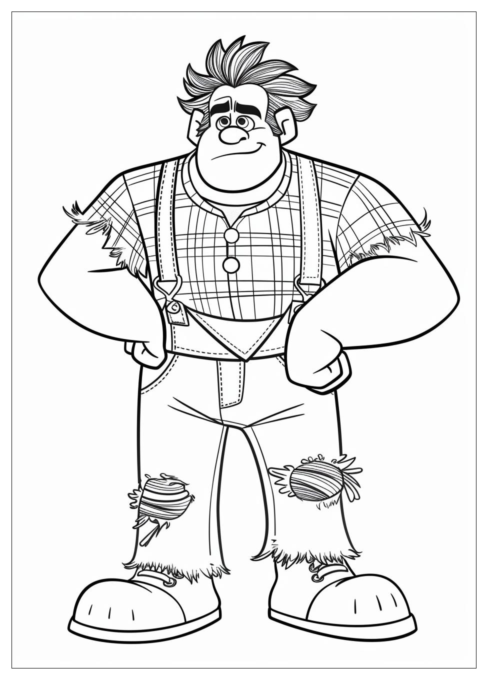 Wreck It Ralph Coloring Pages-14