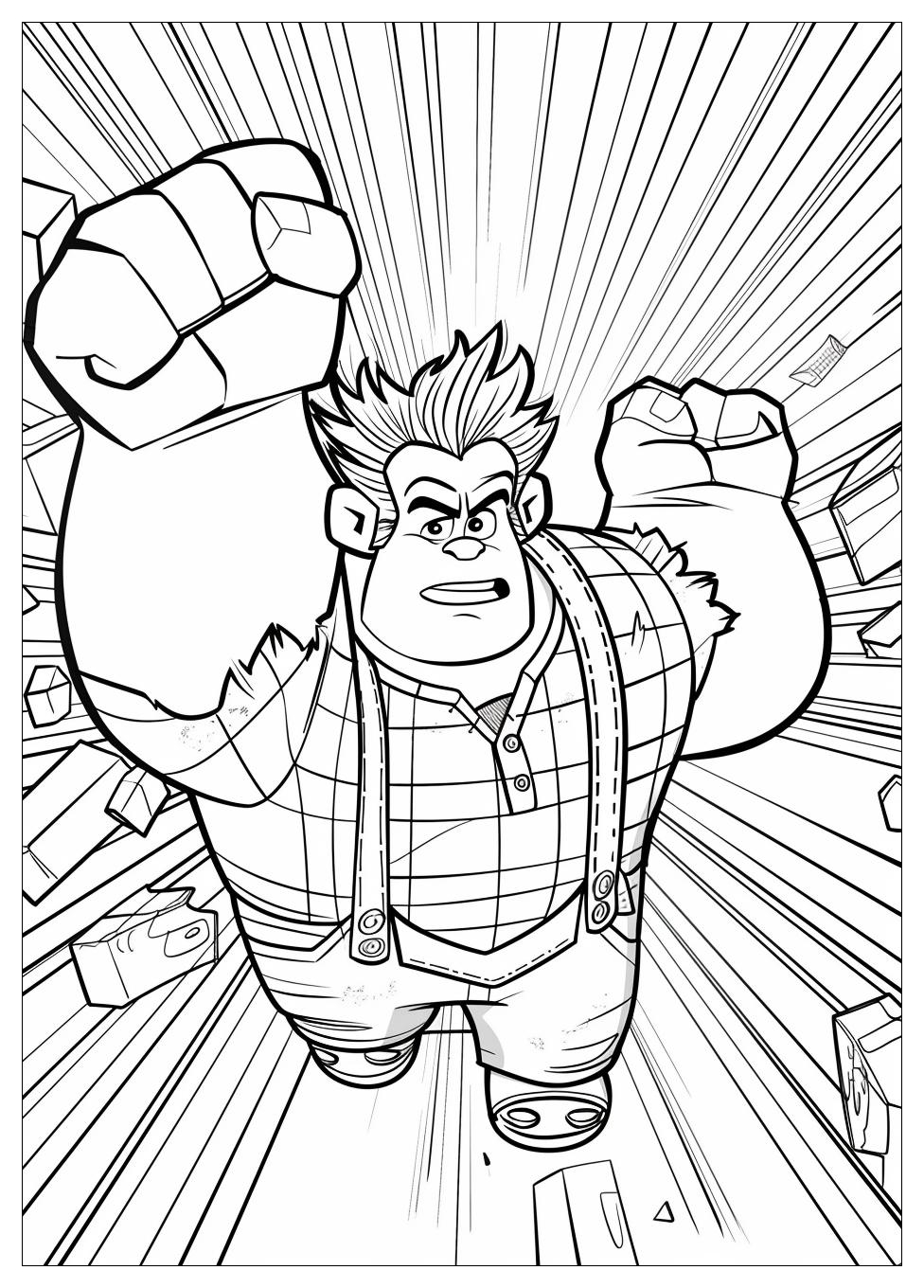 Wreck It Ralph Coloring Pages-15