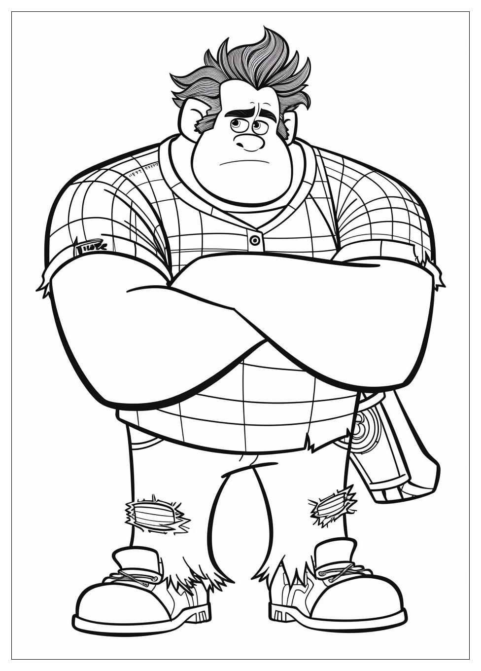 Wreck It Ralph Coloring Pages-16