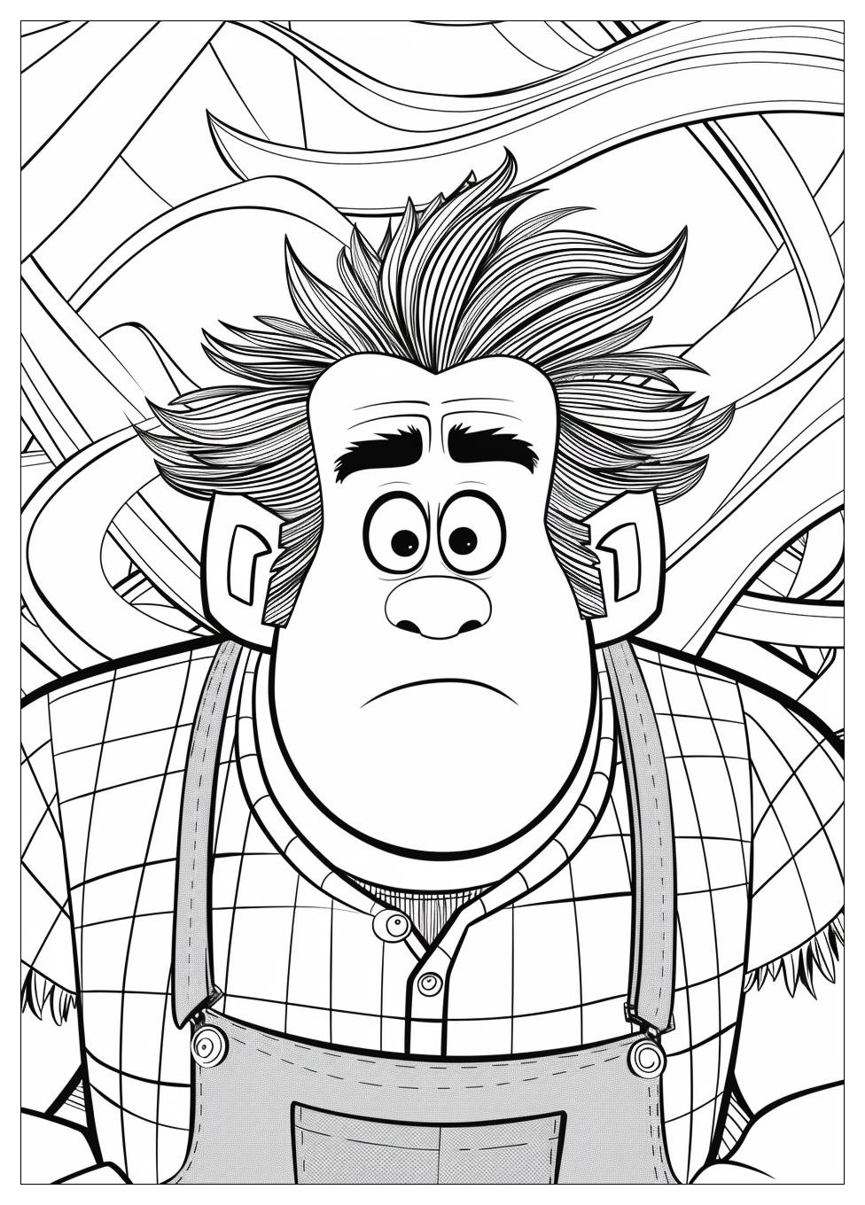 Wreck It Ralph Coloring Pages-18