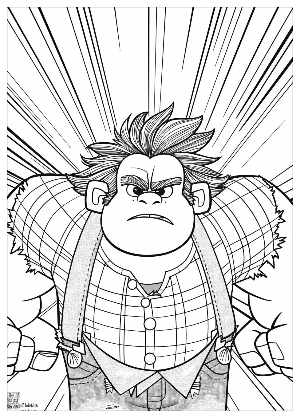 Wreck It Ralph Coloring Pages-19