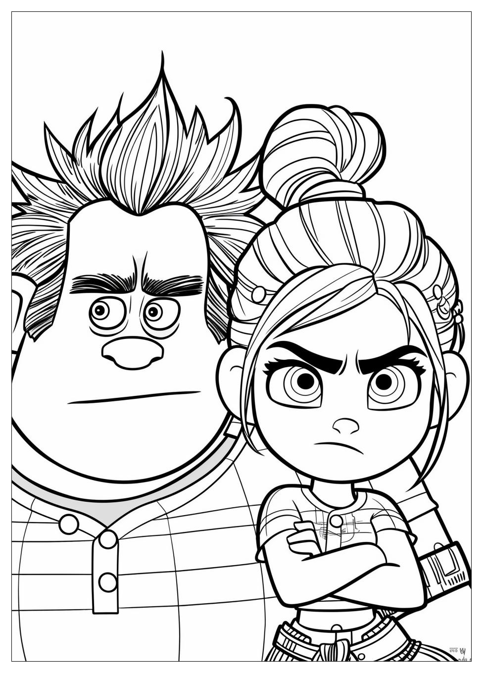 Wreck It Ralph Coloring Pages-2