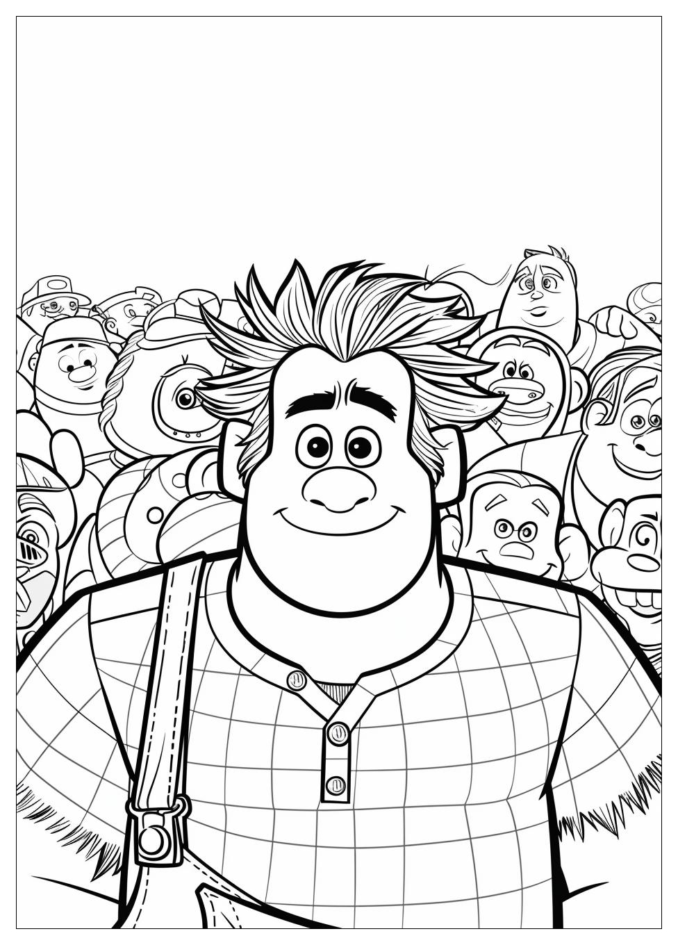 Wreck It Ralph Coloring Pages-3