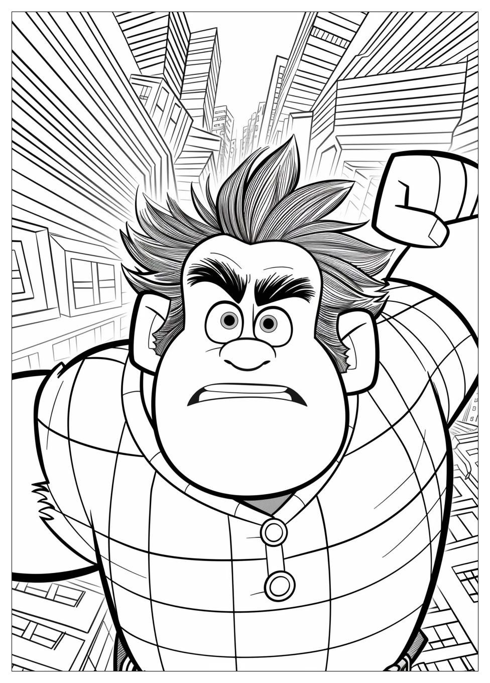 Wreck It Ralph Coloring Pages-5