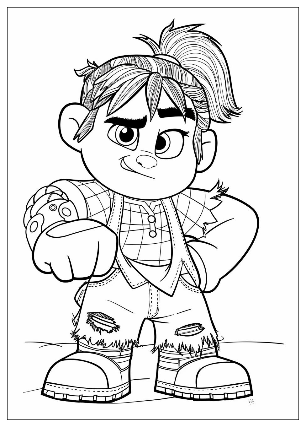 Wreck It Ralph Coloring Pages-6