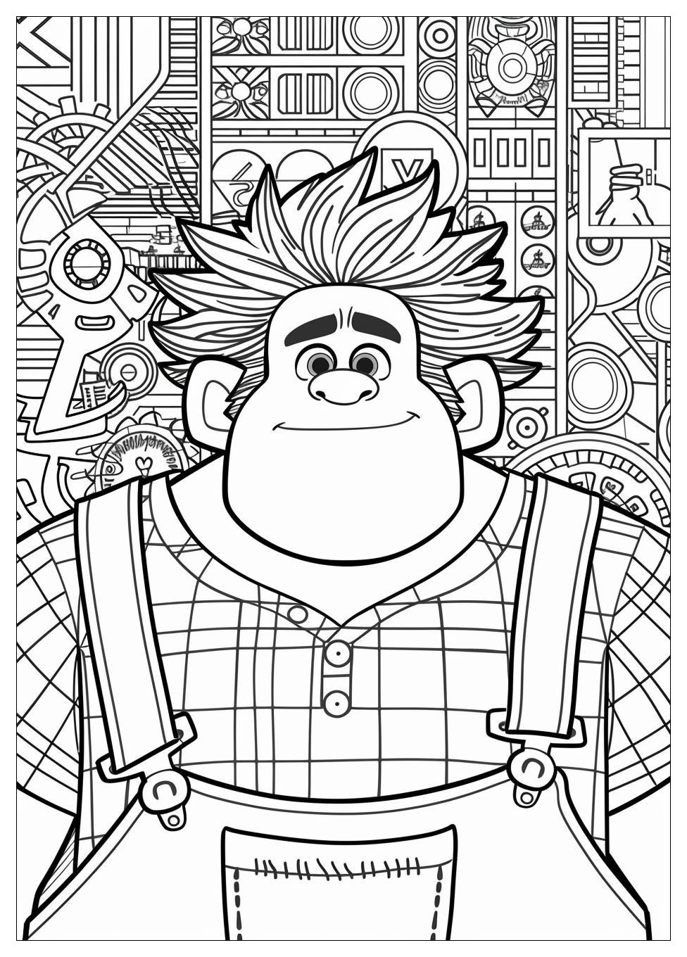 Wreck It Ralph Coloring Pages-7