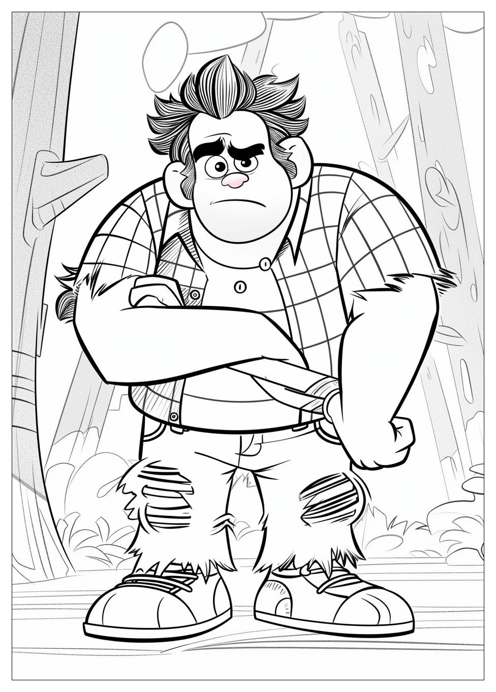 Wreck It Ralph Coloring Pages-8