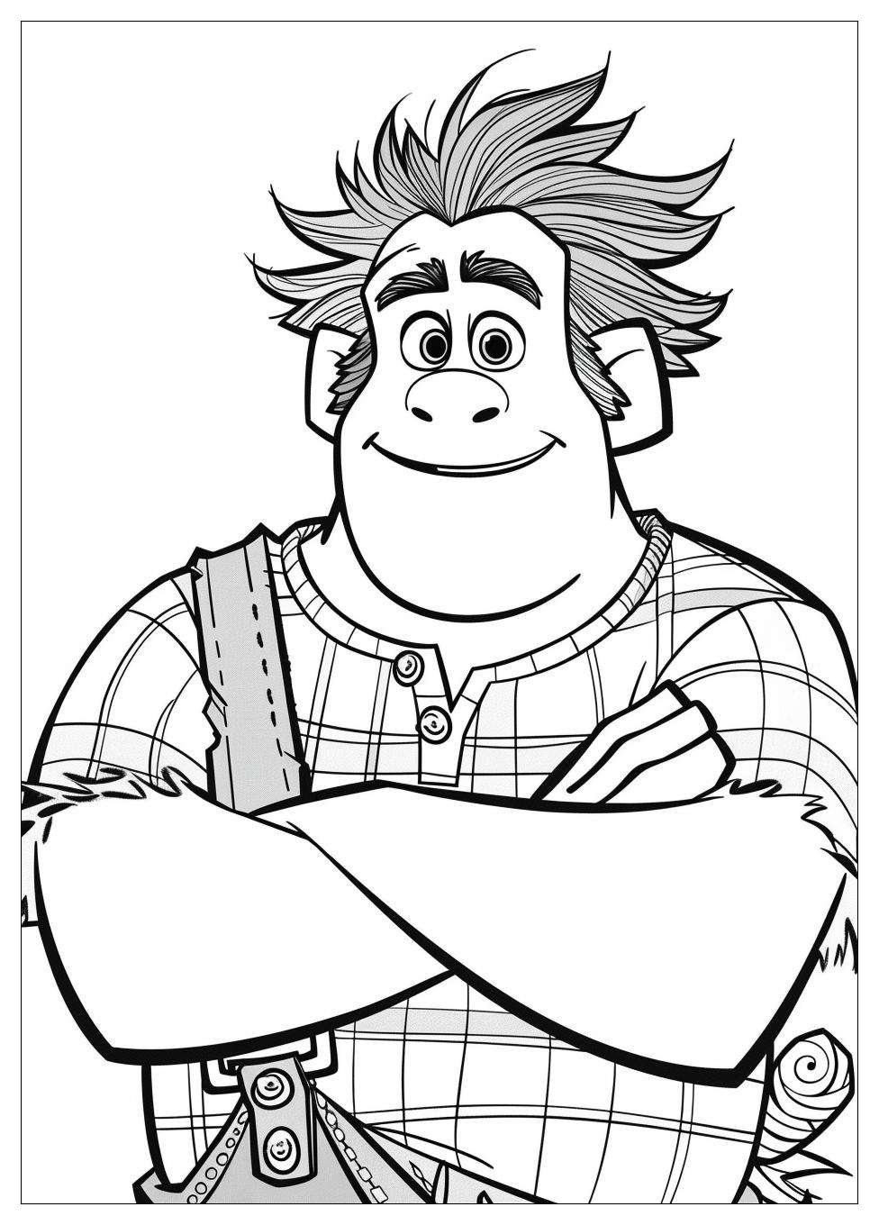 Wreck It Ralph Coloring Pages-9