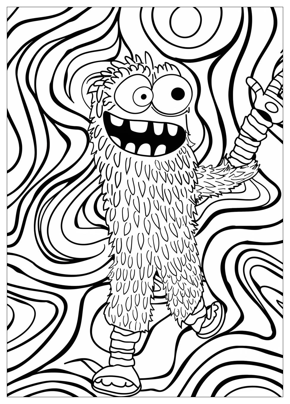 Yo Gabba Gabba Coloring Pages-1