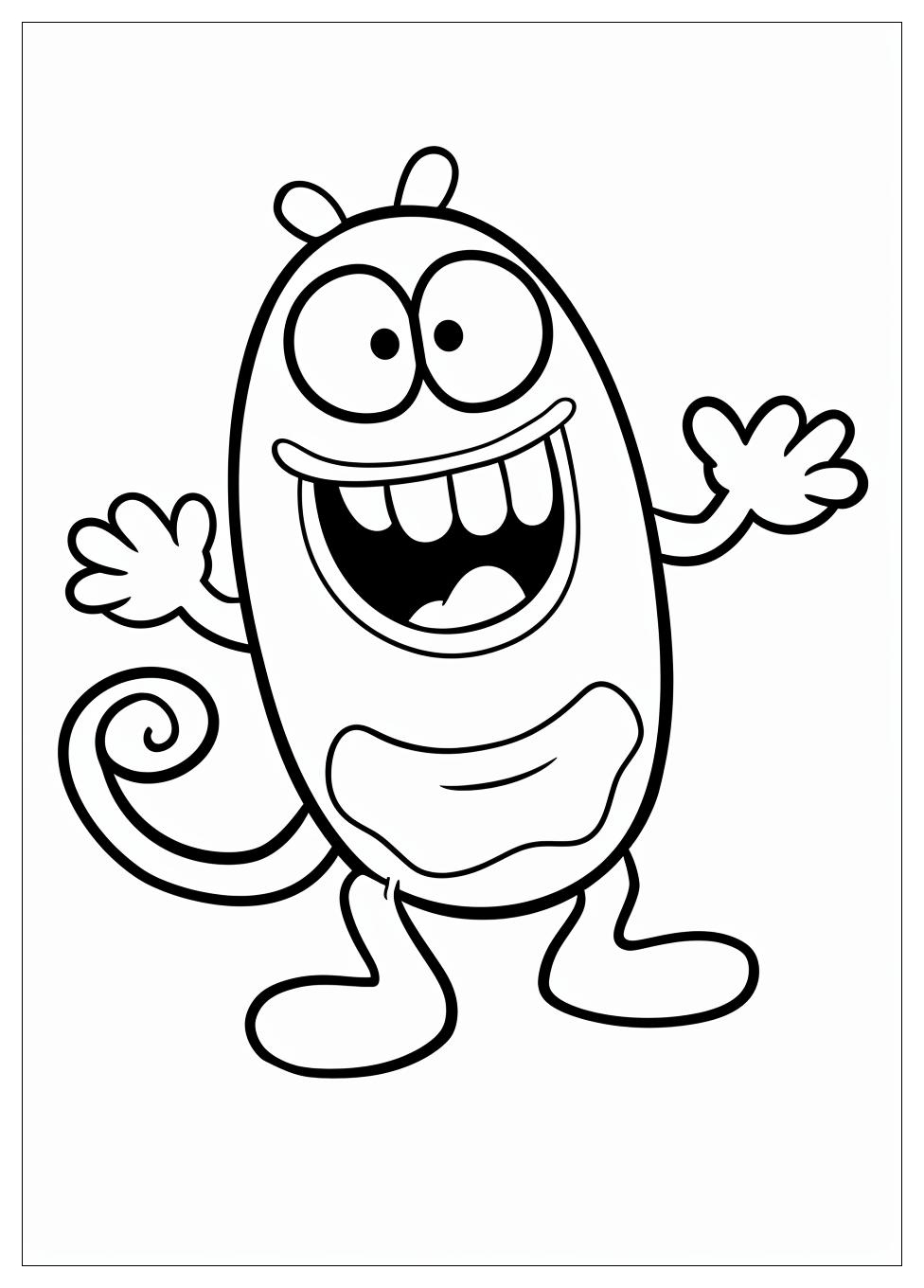 Yo Gabba Gabba Coloring Pages-10