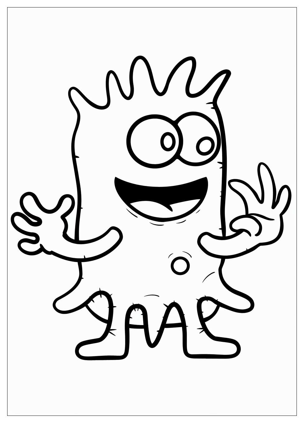 Yo Gabba Gabba Coloring Pages-11