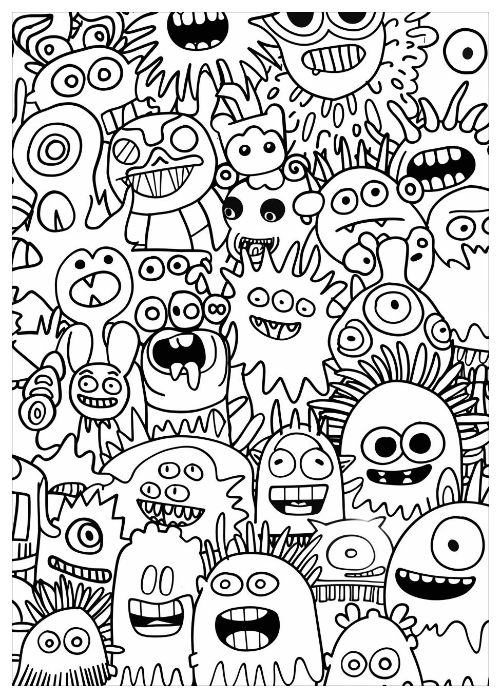 Yo Gabba Gabba Coloring Pages-16