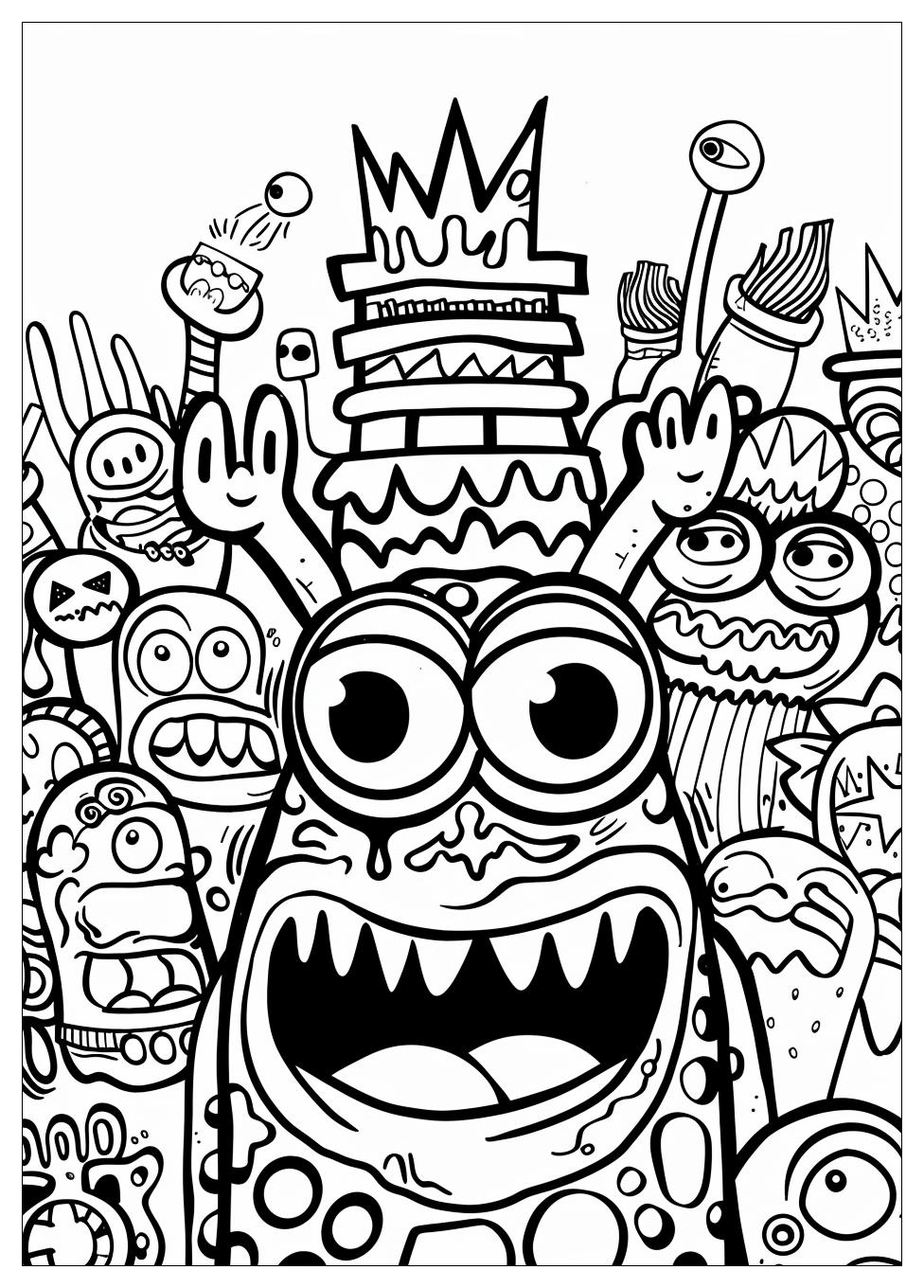 Yo Gabba Gabba Coloring Pages-18