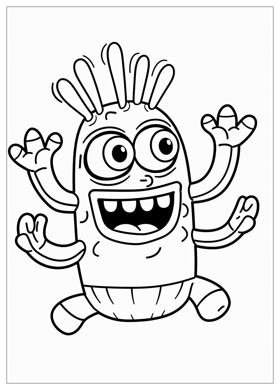 Yo Gabba Gabba Coloring Pages-2