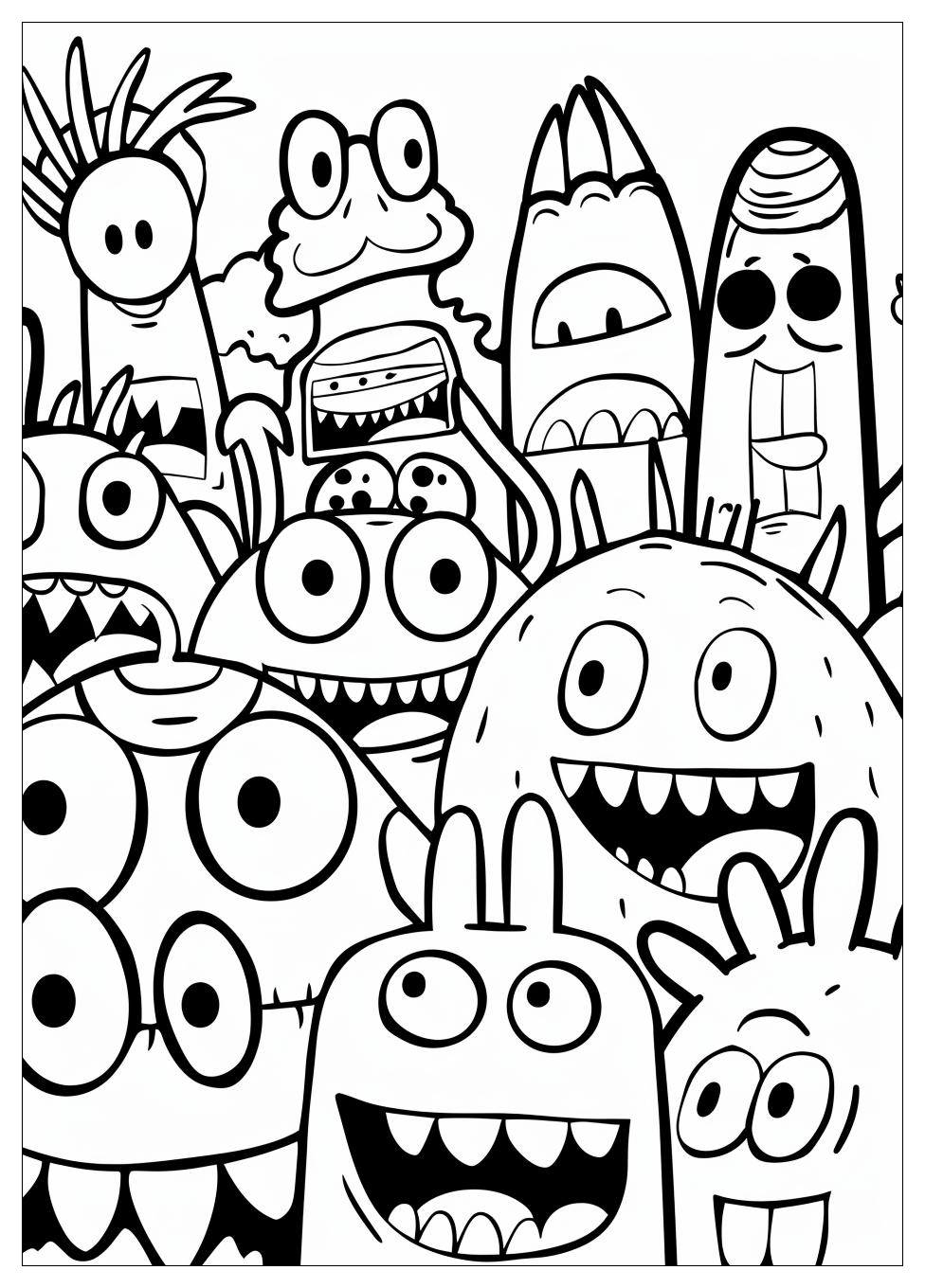 Yo Gabba Gabba Coloring Pages-20