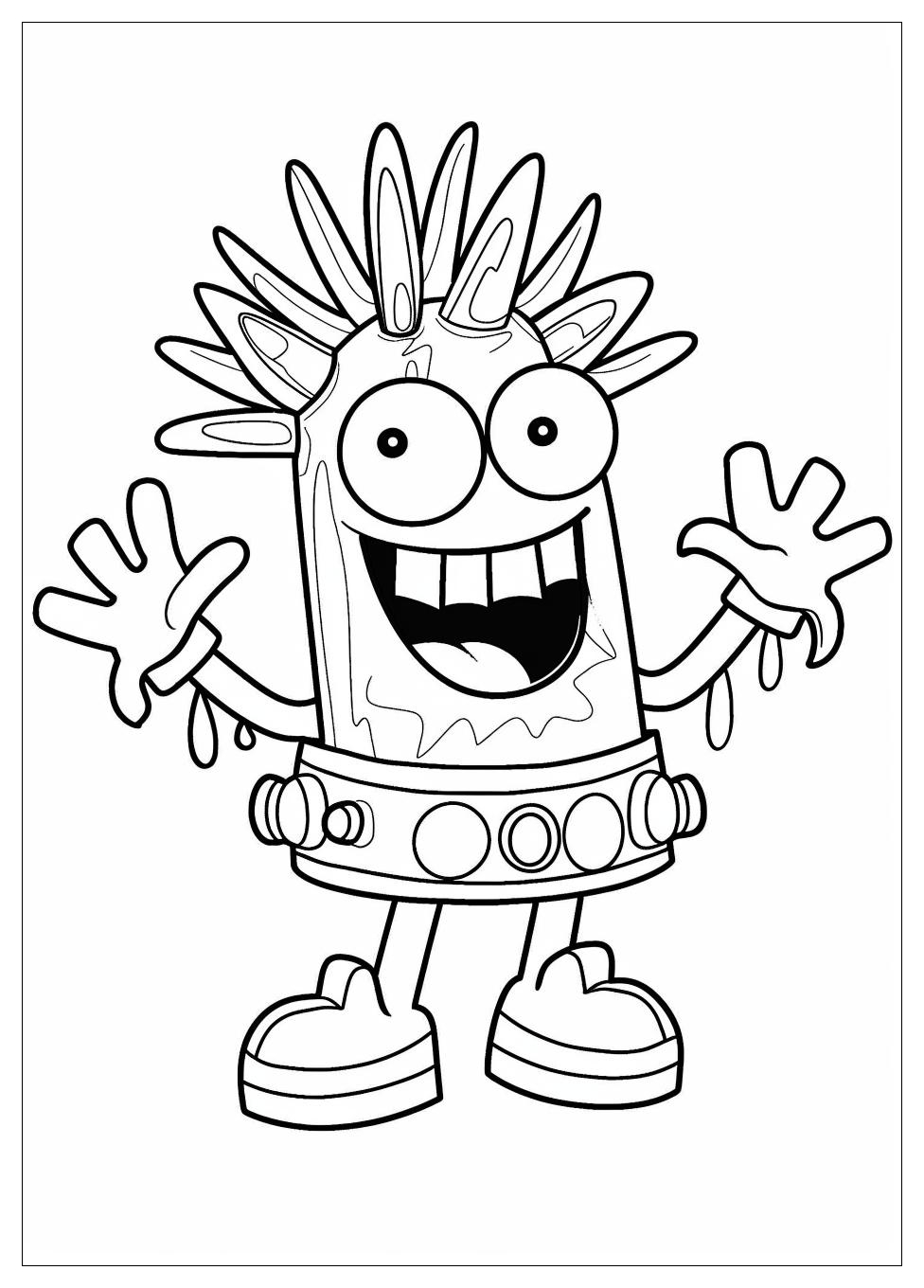 Yo Gabba Gabba Coloring Pages-4