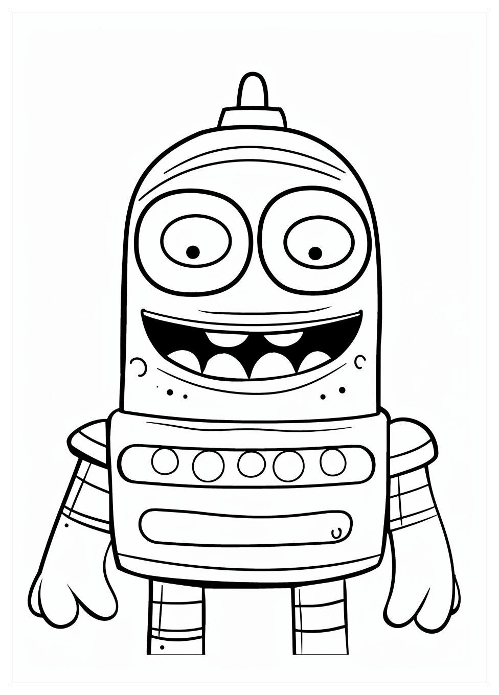 Yo Gabba Gabba Coloring Pages-8