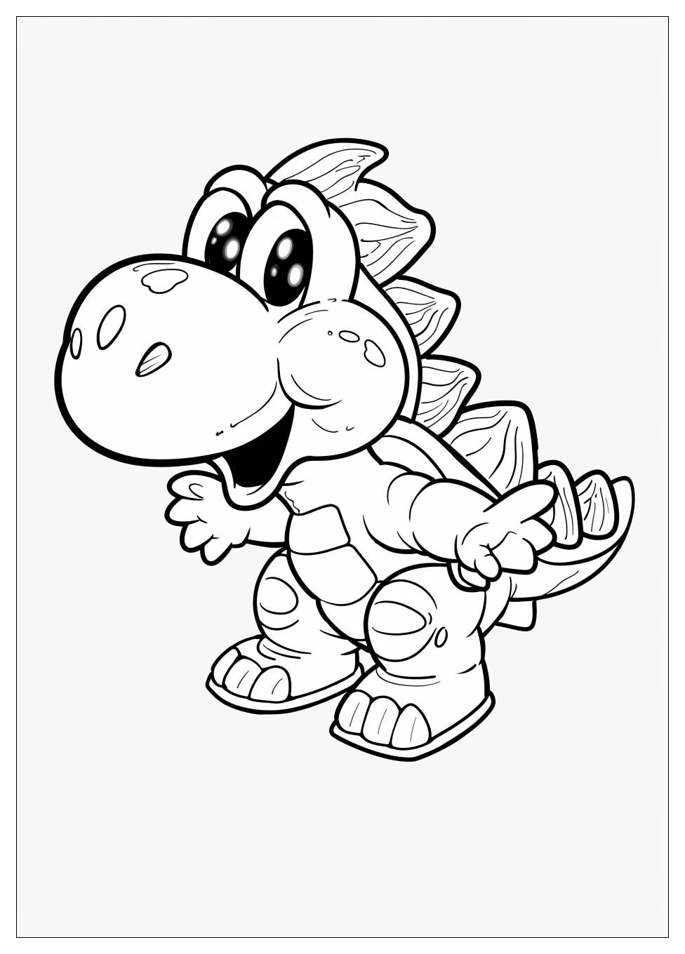 Yoshi Coloring Pages-13