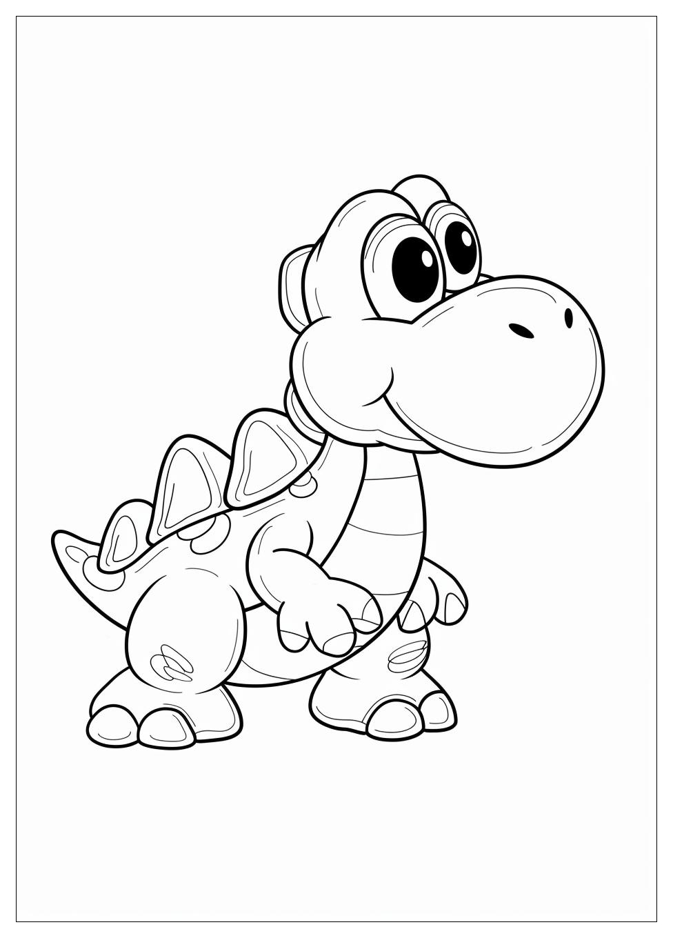 Yoshi Coloring Pages-16