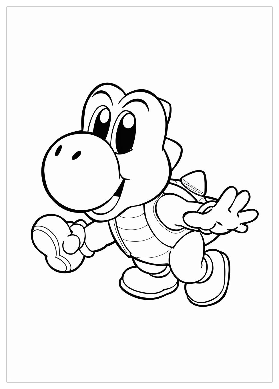 Yoshi Coloring Pages-20