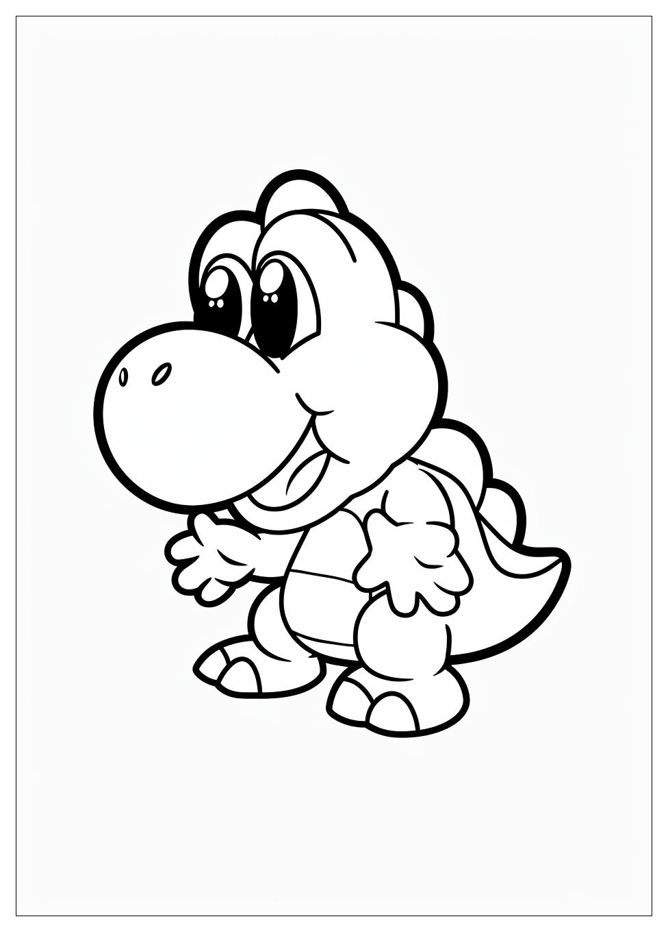 Yoshi Coloring Pages-4