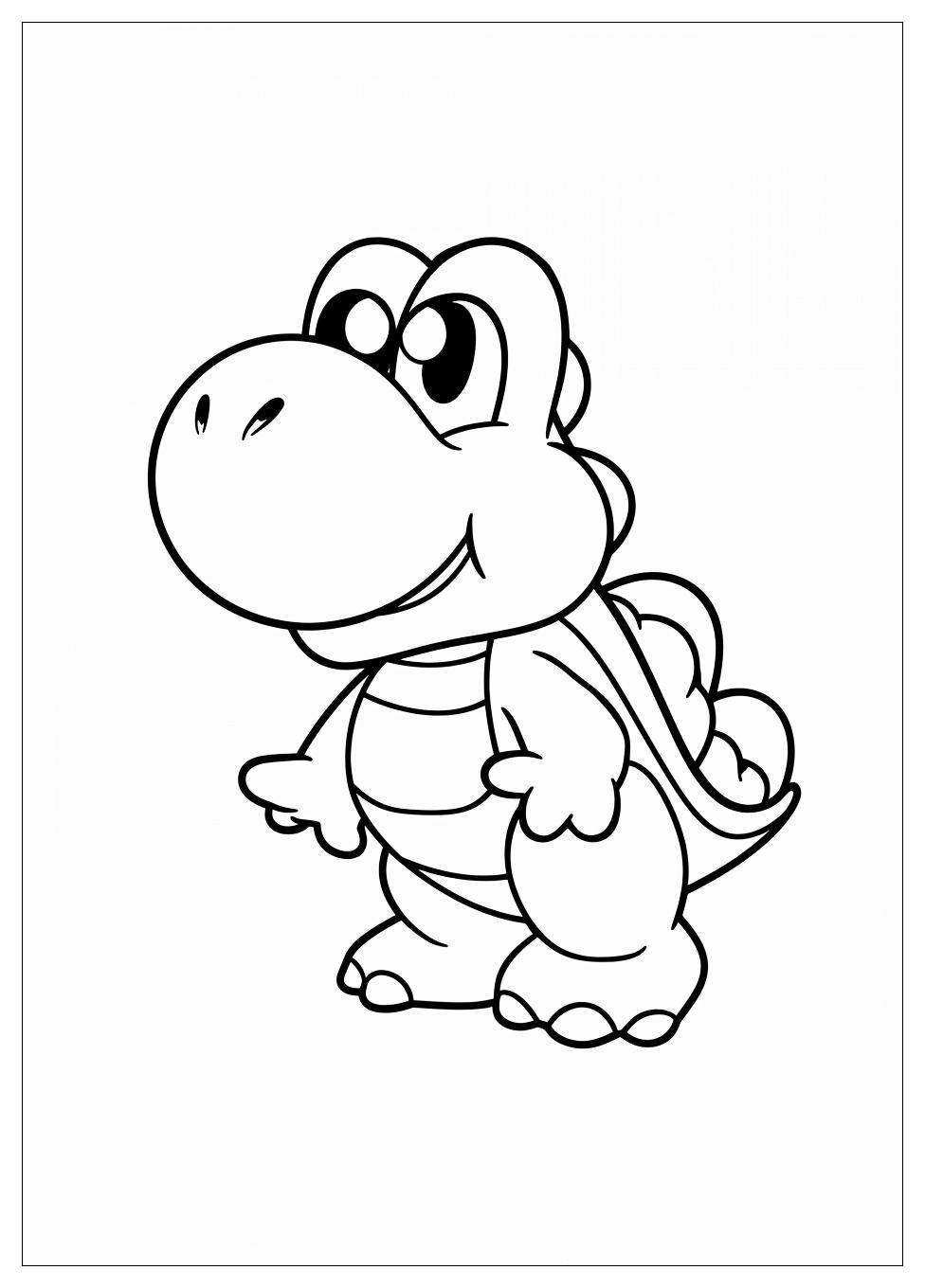 Yoshi Coloring Pages-6