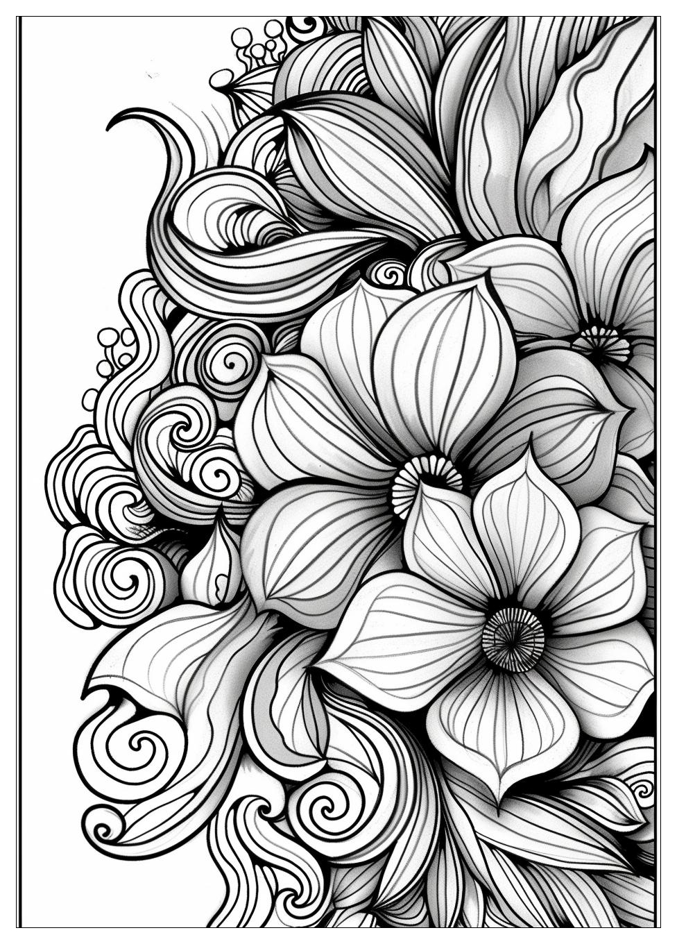 Zentangle Coloring Pages-11