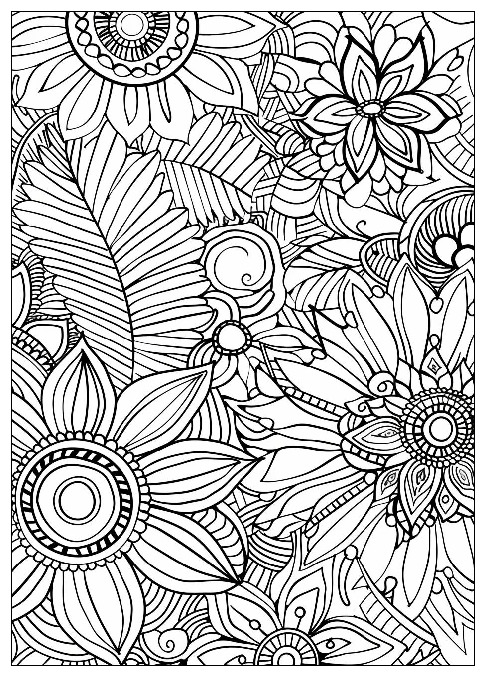 Zentangle Coloring Pages-15