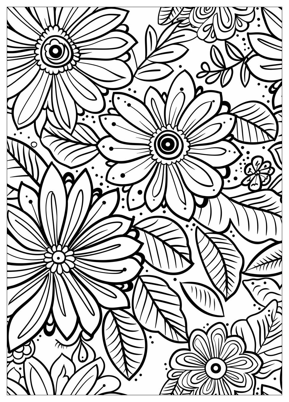 Zentangle Coloring Pages-17