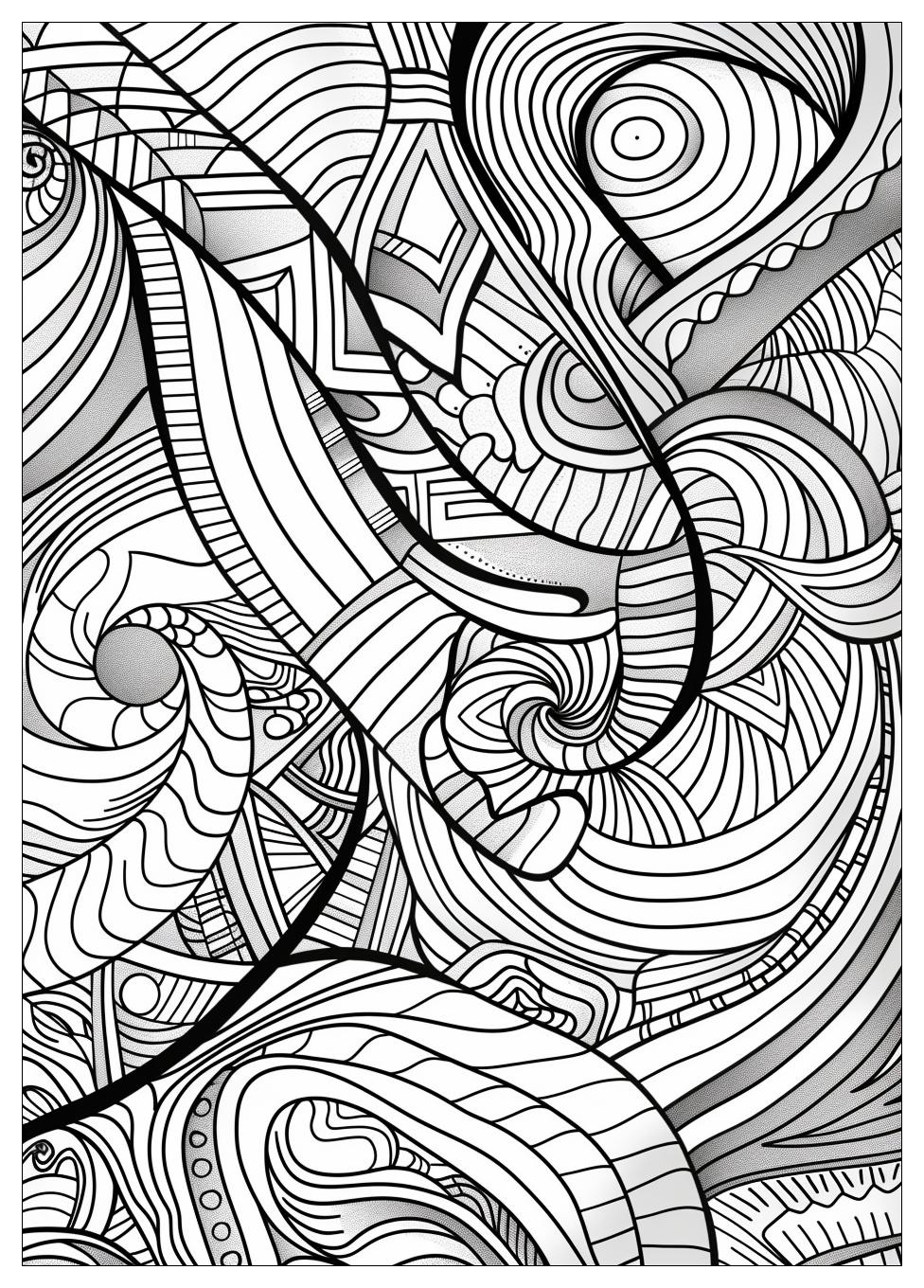 Zentangle Coloring Pages-18