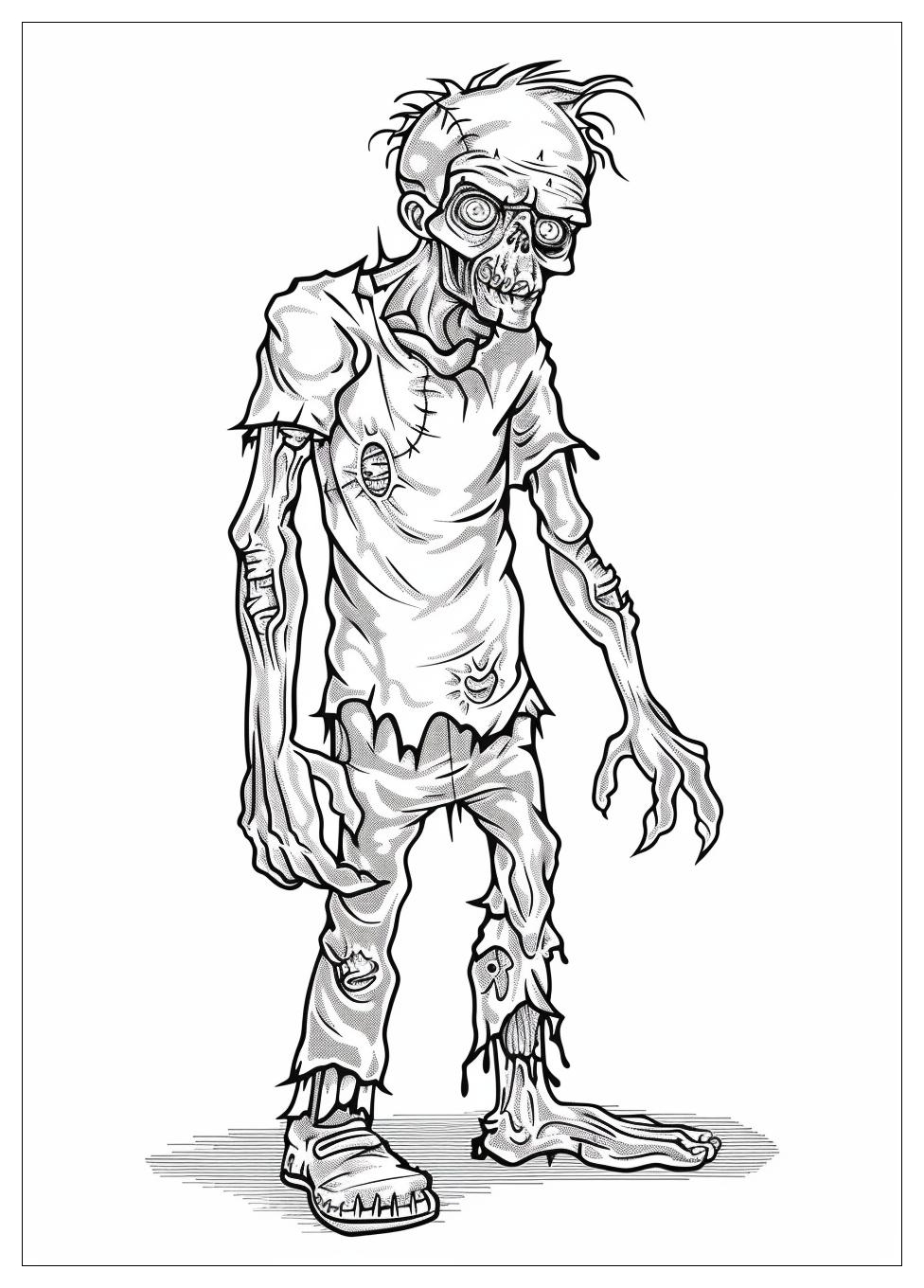 Zombie Coloring Pages-10