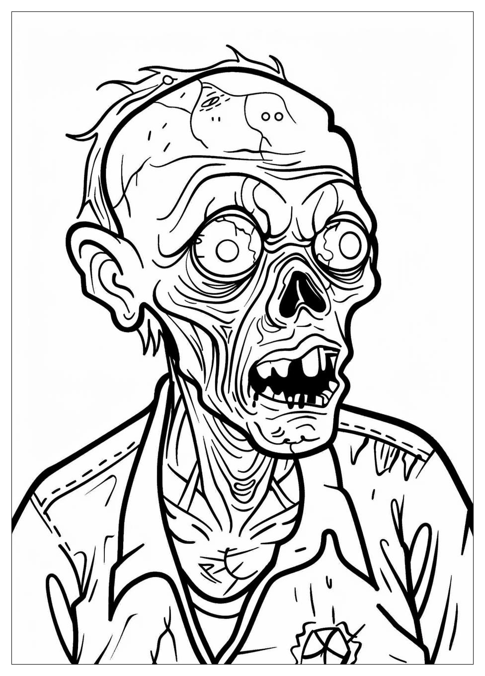 Zombie Coloring Pages-12