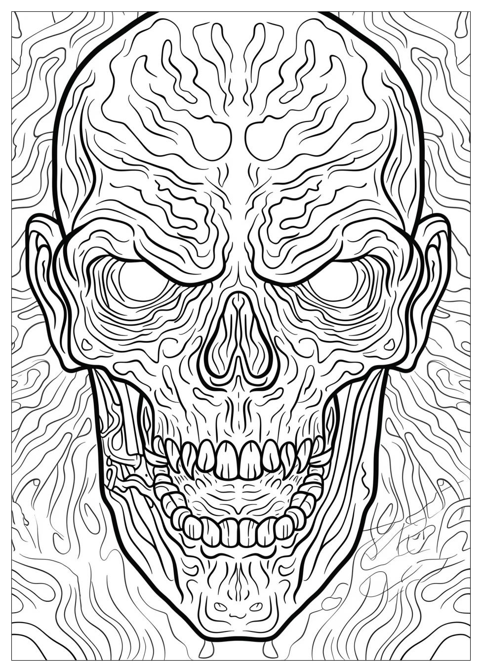 Zombie Coloring Pages-13