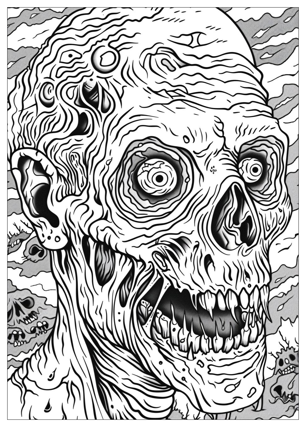 Zombie Coloring Pages-4