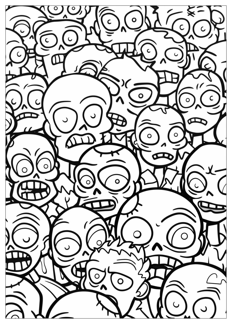 Zombie Coloring Pages-7