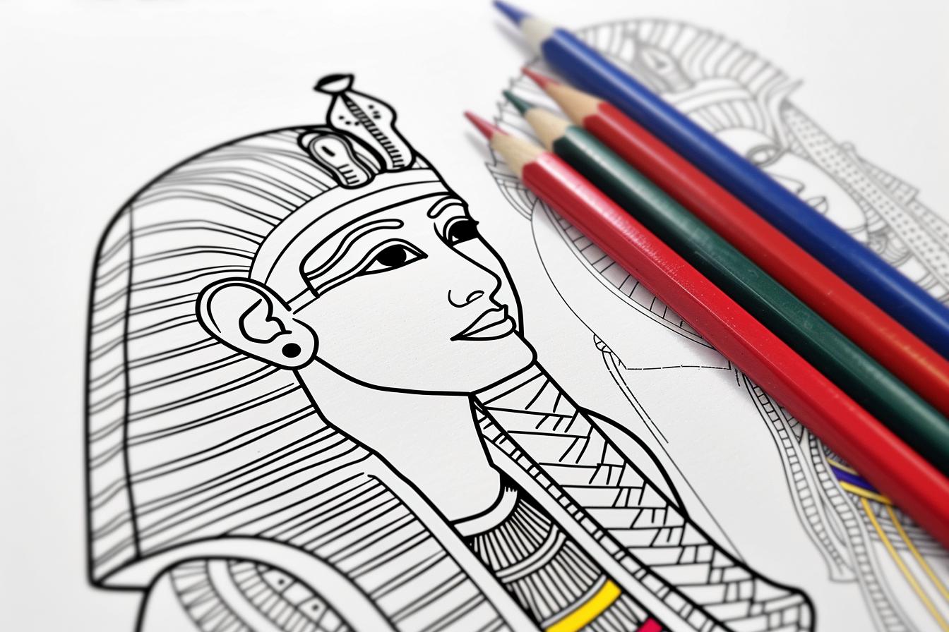 Free Printable PDF Ancient Egypt Coloring Pages