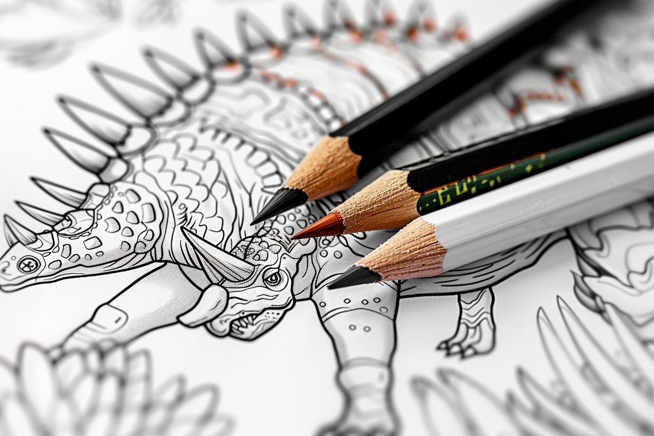 Free Printable PDF Ankylosaurus Coloring Pages