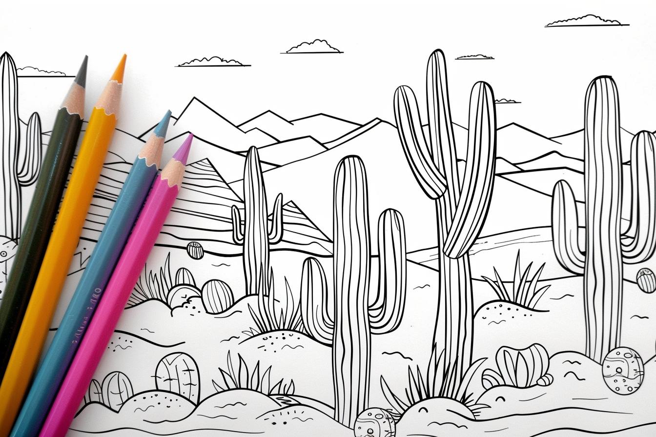 Free Printable PDF Arizona Coloring Pages