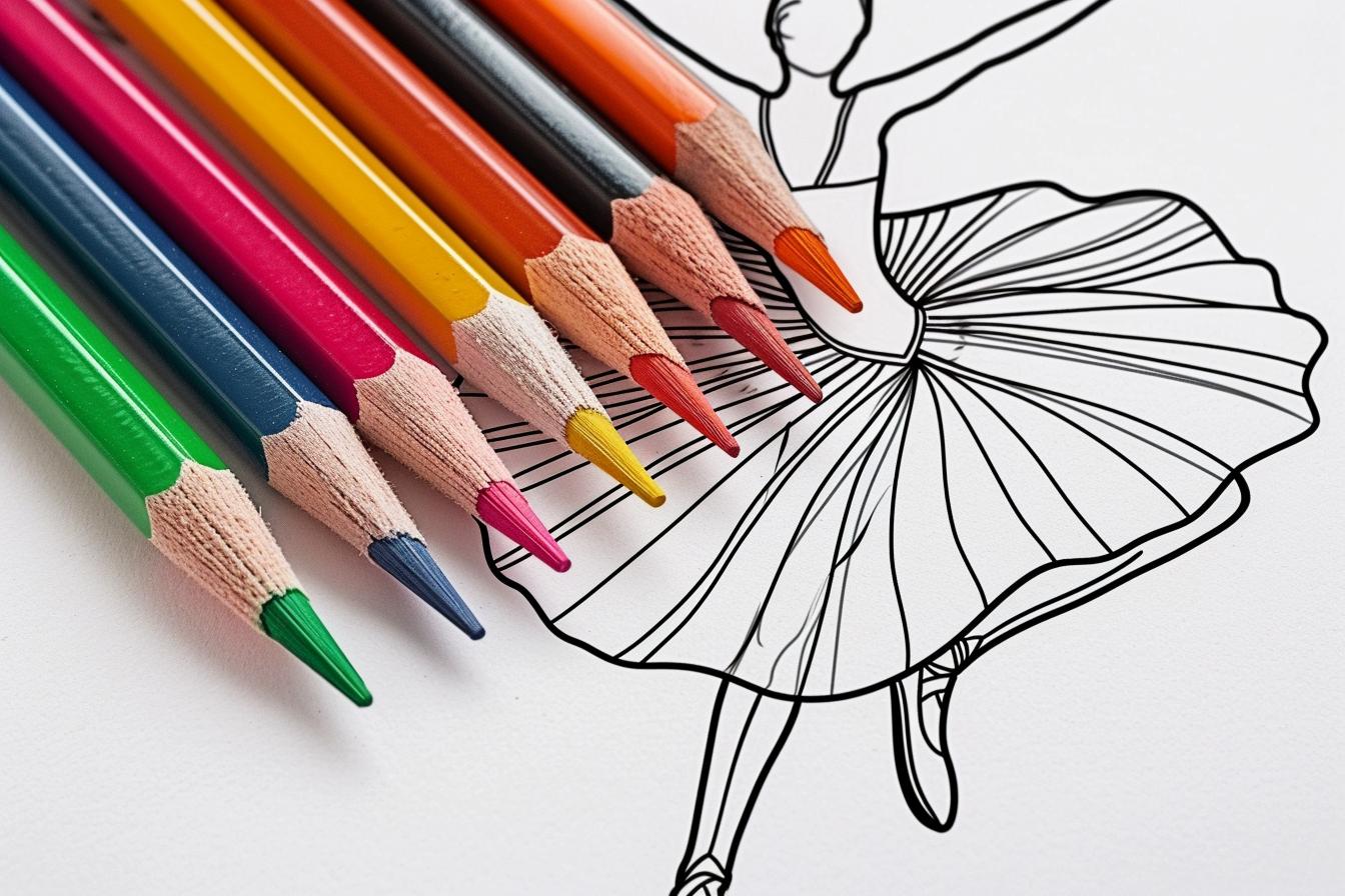 Free Printable PDF Ballerina Coloring Pages