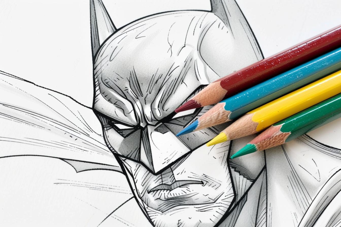 Free Printable PDF Batman Coloring Pages