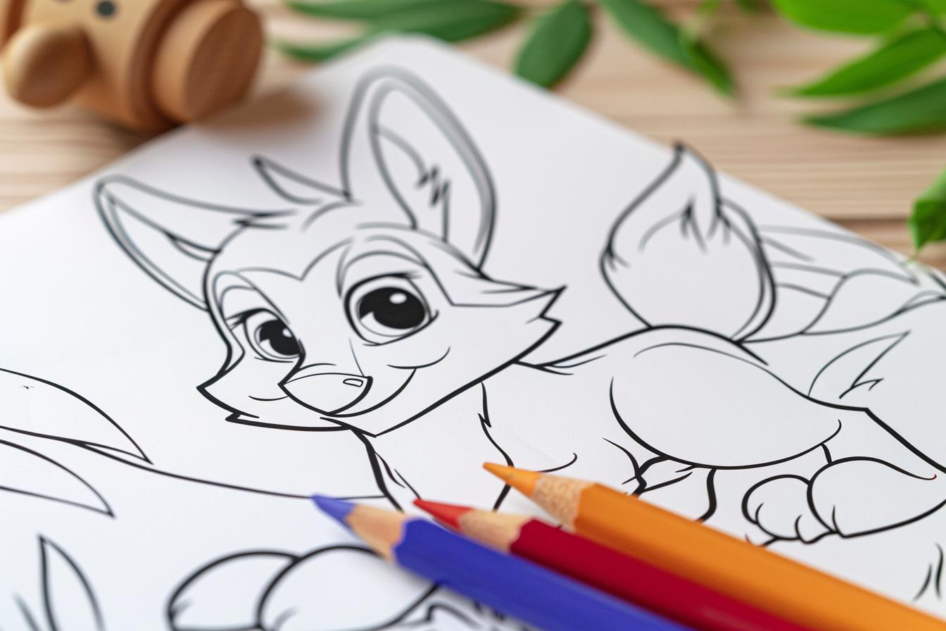 Free Printable PDF Bluey Coloring Pages