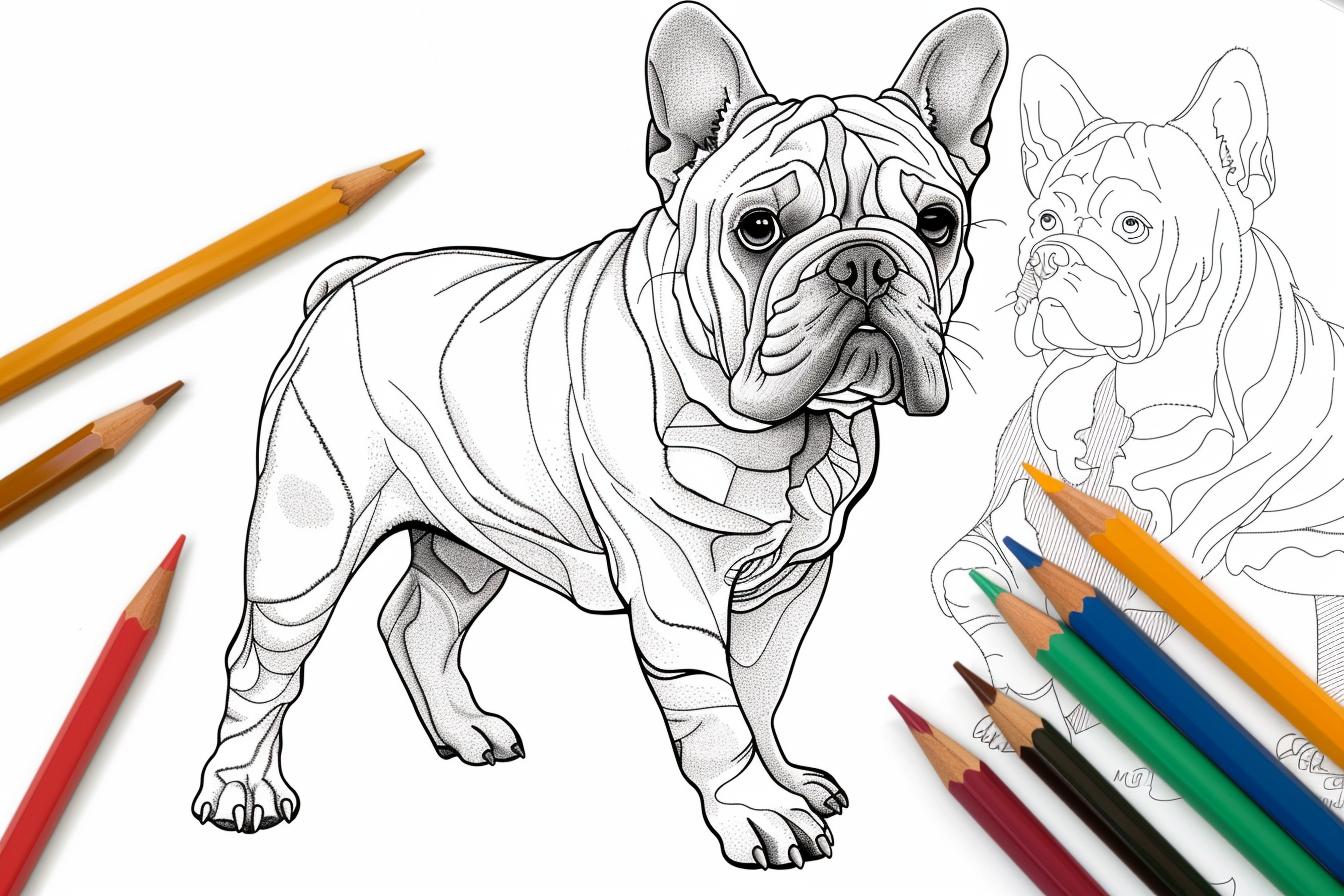 Free Printable PDF Bulldog Coloring Pages