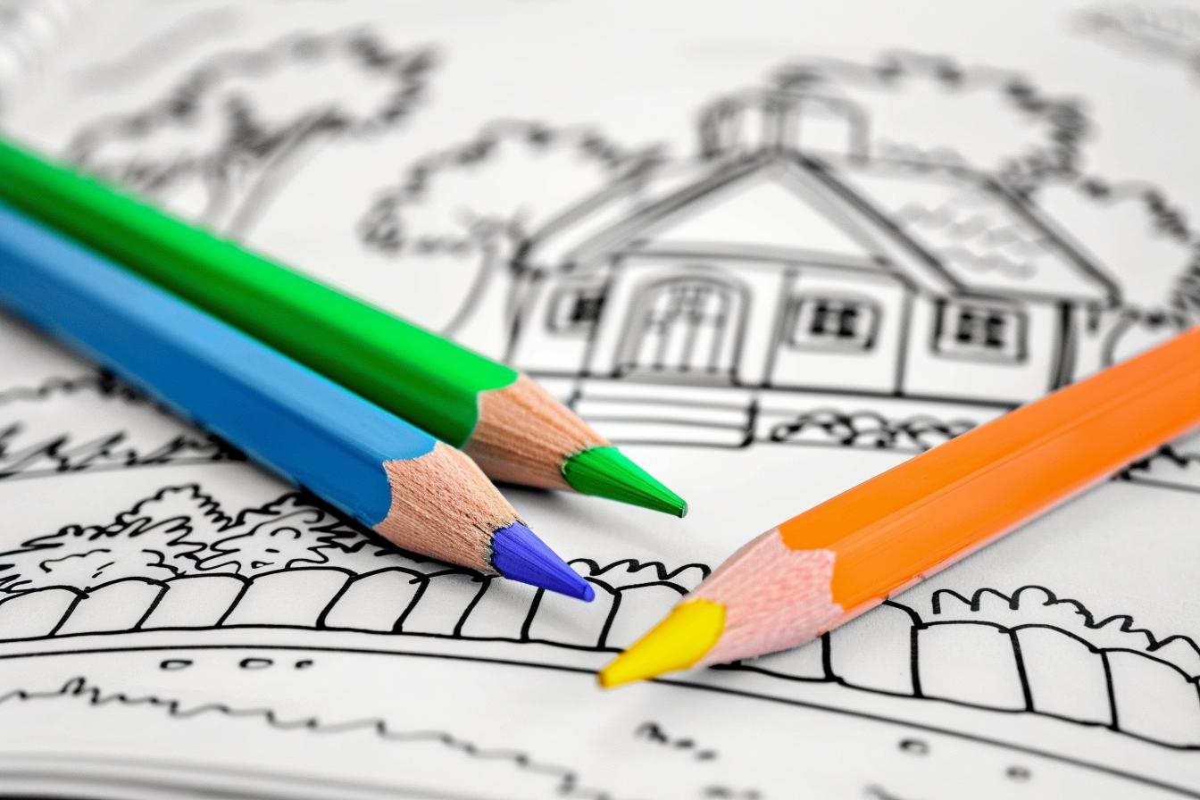 Free Printable PDF Cabin Coloring Pages