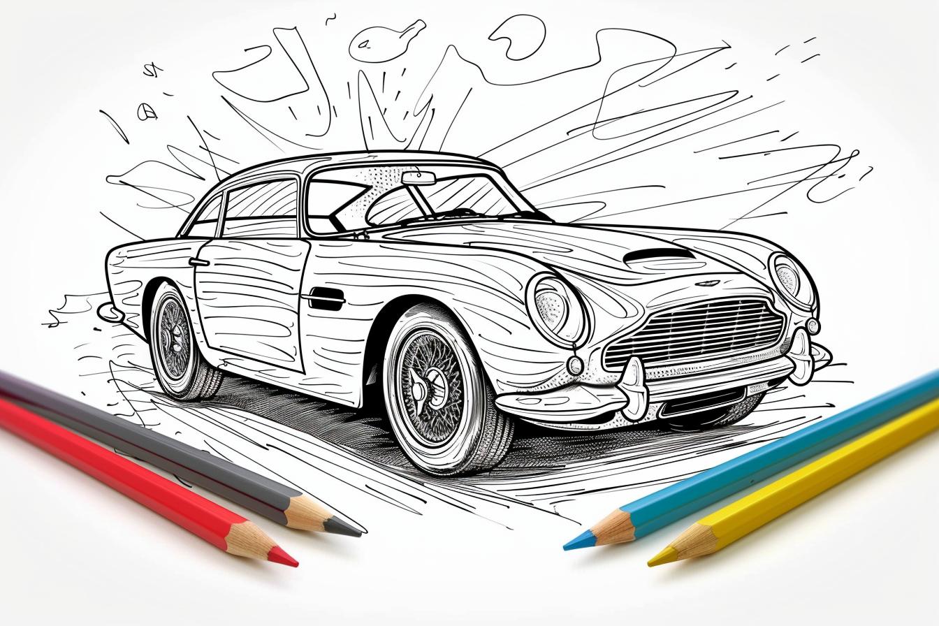 Free Car coloring pages