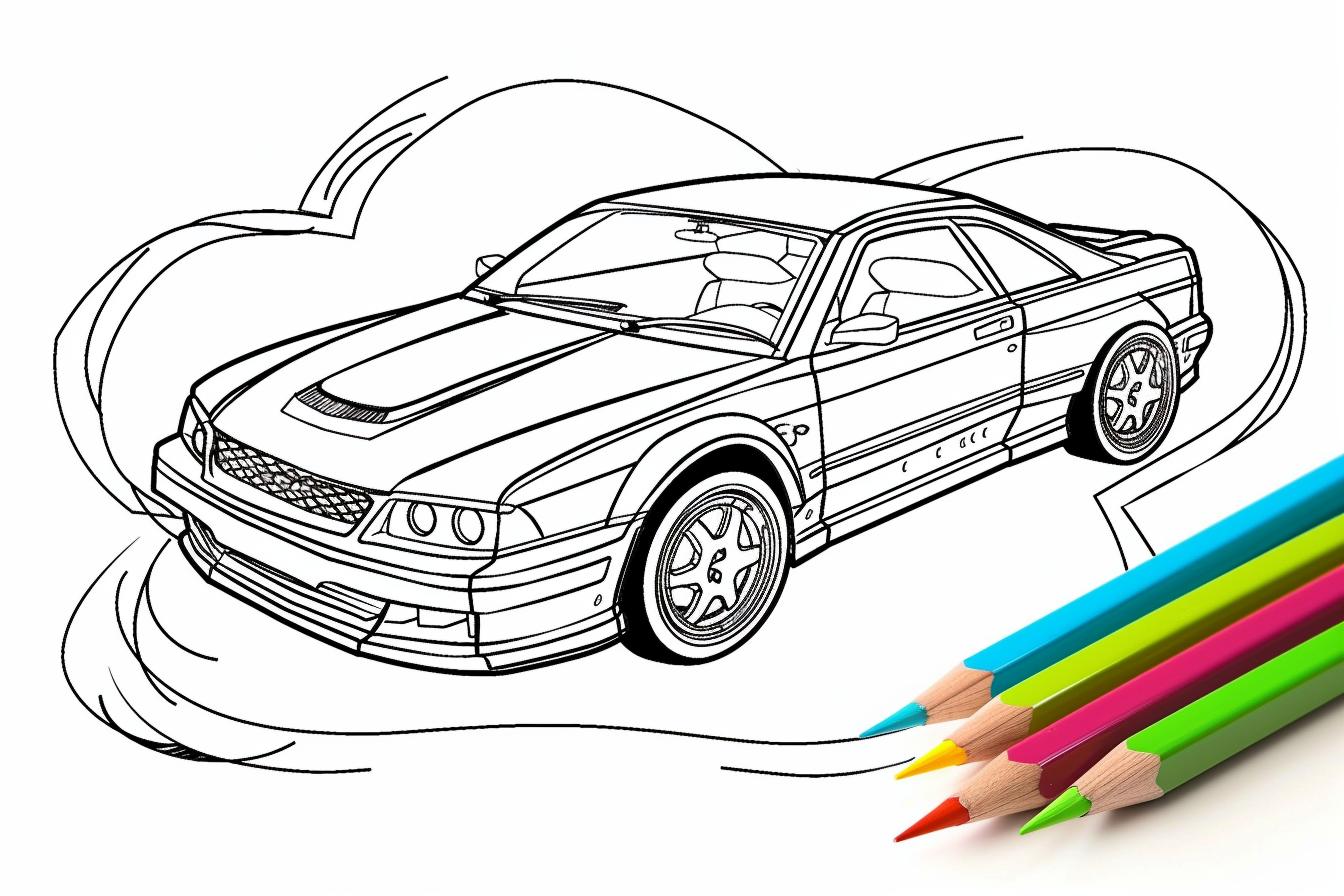 Free Cars and Trucks Coloring Pages