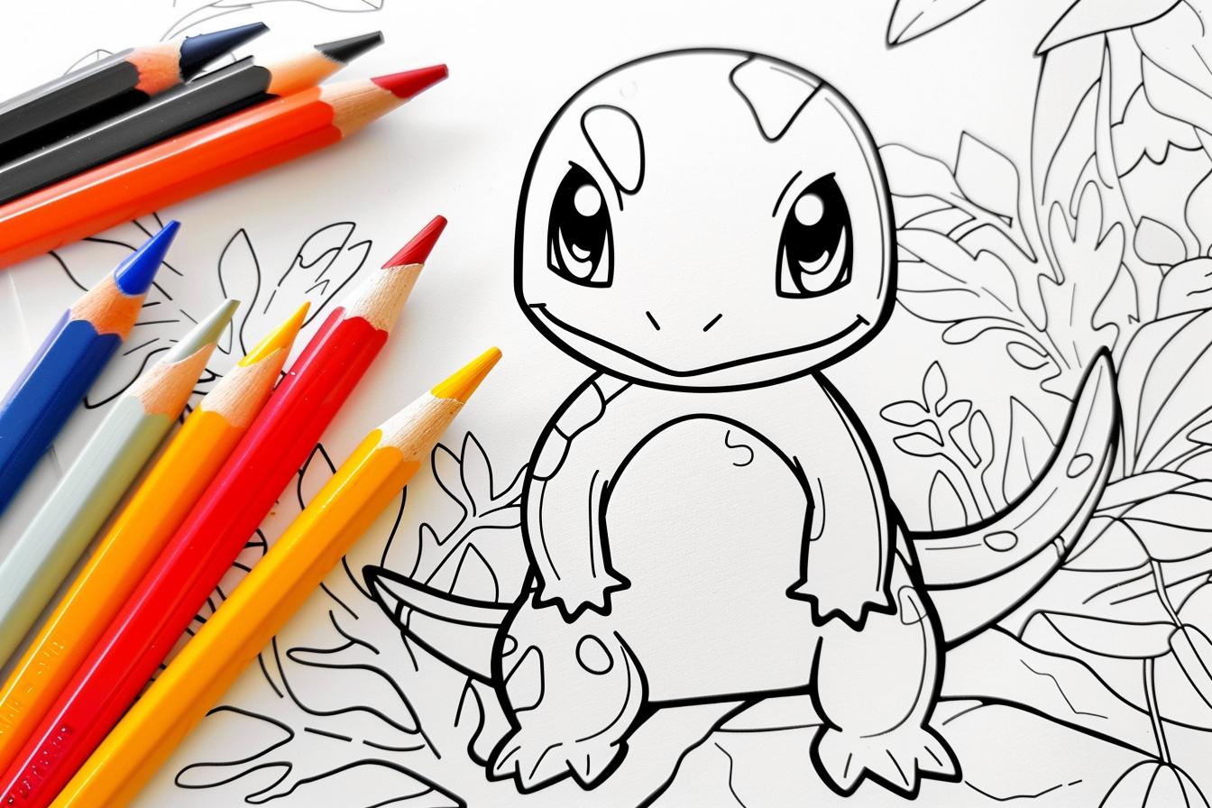 Free Printable PDF Charmander Coloring Pages