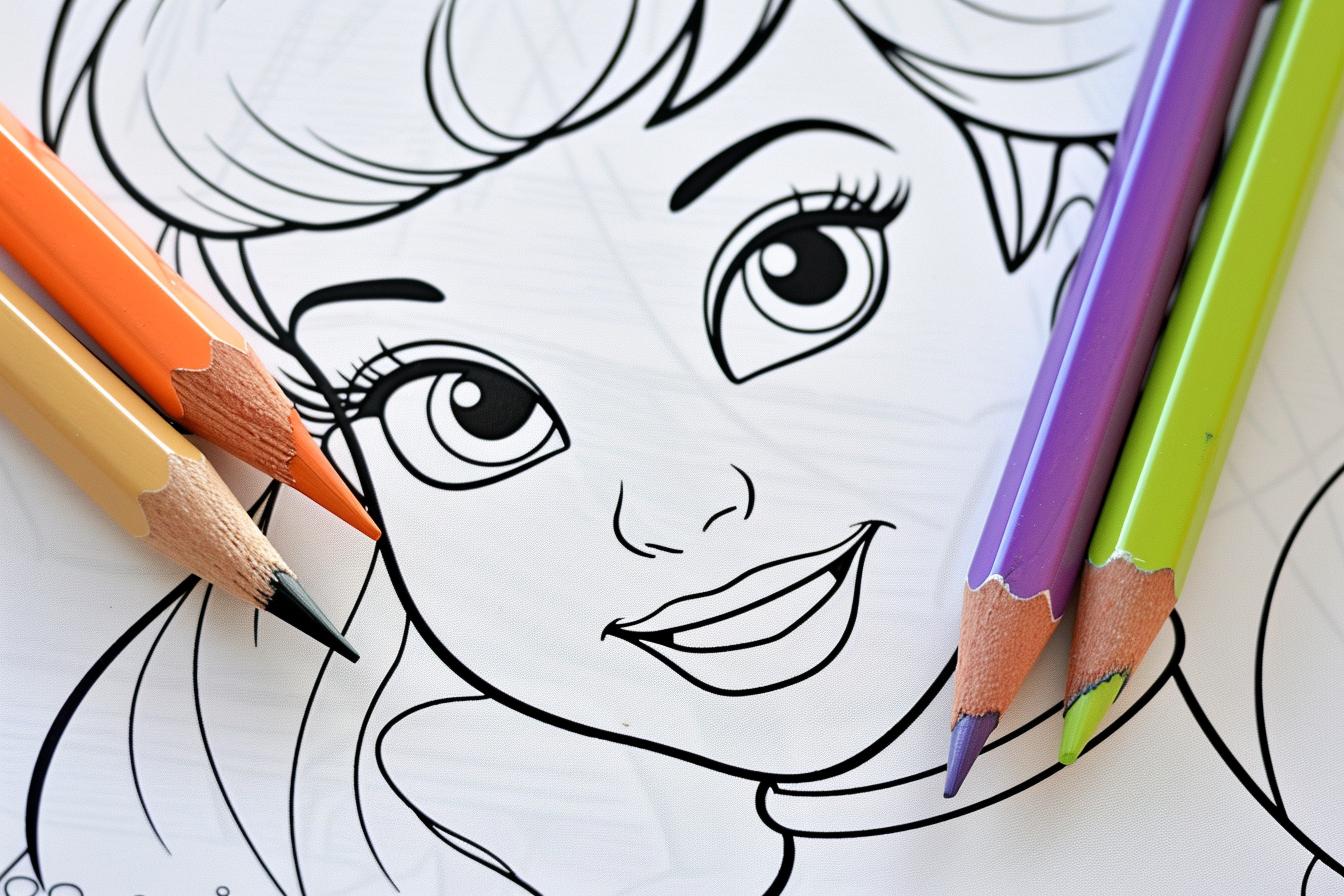 Free Printable PDF Cinderella Coloring Pages