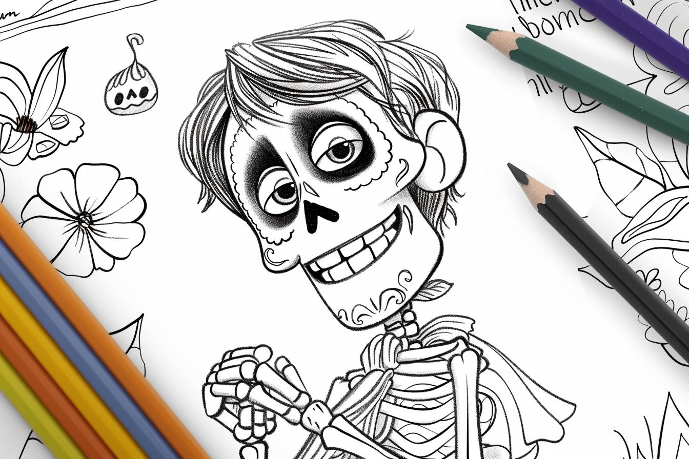 Free Printable PDF Coco Coloring Pages